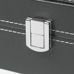 Goedkoopste 😍 Merkloos AXBO - Luxe Horloge Doos – Opbergdoos – 12 Vakken – Zwart Leer 🔥 -Sieraden-horloges Winkel 550x458 4