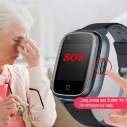 Begroting 👏 WatchToCare WTC 45S - Smartwatch - GPS Horloge - Alarmknop Ouderen - Senioren Alarm - Ouderenzorg - Valdetectie - Alzheimer - Dementie Patiënten - Alarmknop - Videobellen - Noodknop - KPN Sim Met €10 Tegoed, Geen Abonnement - Horlogeband Bruin Leer ⌛ -Sieraden-horloges Winkel 550x461 2