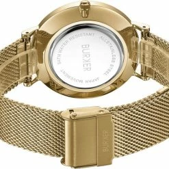 Aanbiedingen 🤩 BURKER ⌚ Watches BURKER Ruby - Rond Dames Polshorloge - Goud - 38 Mm 🔥 -Sieraden-horloges Winkel 550x462