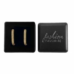 Hete verkoop ⌛ Fashion Favorite Ovale Zirkonia Oorringen | Goudkleurig Groot | 16 X 20 Mm 🧨 -Sieraden-horloges Winkel 550x463 1