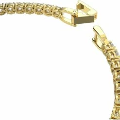 Coupon 😍 Swarovski Tennis Dames Armband Metaal - Goudkleurig 🔥 -Sieraden-horloges Winkel 550x476 1