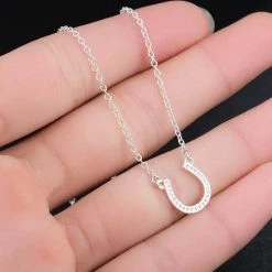 Promo 🤩 Amodi 24/7 Jewelry Collection Hoefijzer Ketting - Paard - Zilverkleurig 🌟 -Sieraden-horloges Winkel 550x485 3