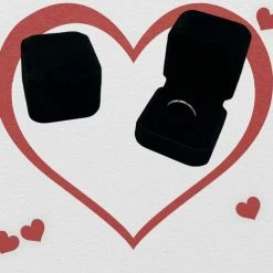 Coupon 💯 Power Escorts - Doosje Voor Trouwring - Vraag Haar Ten Huwelijk - Trouwring Doosje - Doosje Ring - Ringen Doos - 1 Stuk 🔥 -Sieraden-horloges Winkel 550x496