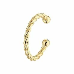 Goedkoopste ⭐ Glams Earcuff Gedraaid 13 Mm - Zilver 😍