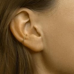 Goedkoopste ⭐ Glams Earcuff Gedraaid 13 Mm - Zilver 😍 -Sieraden-horloges Winkel 550x502 24