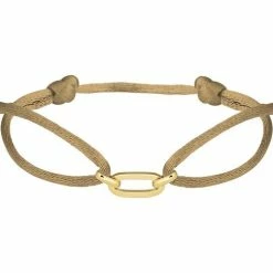 Begroting 🎁 Marie-Celeste Armband Satijn - Goud 😉