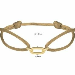 Begroting 🎁 Marie-Celeste Armband Satijn - Goud 😉 -Sieraden-horloges Winkel 550x502 7