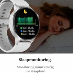 Begroting 👍 AsanyA Smartwatch Dames - Smartwatch - IOS&Android - Activiteit Tracker - Bellen - Draadloos Opladen 🎁 -Sieraden-horloges Winkel 550x524 3