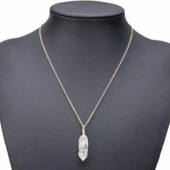Coupon 🧨 Kasey Bergkristal In Crystal Wrap Aan Goudkleurige Ketting - 48/55cm 🌟 -Sieraden-horloges Winkel 550x529 1