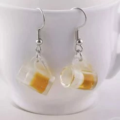 Beste Pirce 🌟 Akyol – Bier Oorbellen – Oorbellen - Proost - Bier – Biertje - Oorbellen - Oktoberfeest - Octoberfest - Bier Oorhangers – Oktoberfest - Oorbellen Met Bier Erop - Oorbellen Met Hanger - Wijn - Cadeau - Carnaval 🥰