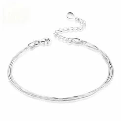 Beste deal 🎁 Merkloos Armbandje "Classy" Zilver Verstelbaar Voor Dames 😀 -Sieraden-horloges Winkel 550x530 1