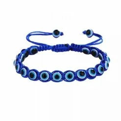 Promo 🤩 Akyol Evileye – Evil – Eye – Blauwe Evileye – Armband– Unisex – Geluk – Bescherming – Diepe Blauw -boze Oog Ketting -turkse Oog -nazar Boncuk -cadeau Voor Vriendin-best Friends Armband -blauwe Oog Armband - Nazar - Boze Oog Armband - Turkse Oog - Cadeau 🔥