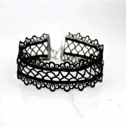 Coupon ๐ Ardran & Tookar Brede Kanten Choker - Ketting - Collier - 31 + 8 Cm - 1 Stuks ๐งจ