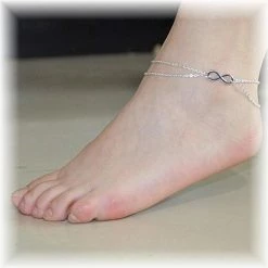 Begroting 😍 Fako Bijoux® - Enkelbandje - Infinity Duo 😉 -Sieraden-horloges Winkel 550x547 4