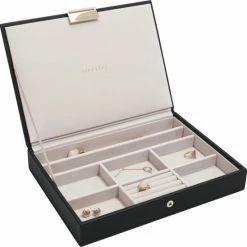 Beste recensies van 🛒 STACKERS Sieradendoos BLACK ✨ -Sieraden-horloges Winkel 550x548 3