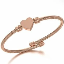 Gloednieuw ❤️ Malinsi Armband Dames Hart Verstelbaar - 4 Kleuren - Rosegoud - Armbandjes - Armbandje Verjaardag - Cadeau Voor Haar - Vrouw - Moederdag - Valentijn - Sinterklaas & Kerst 😀