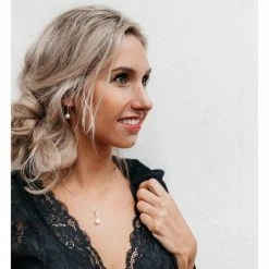 Korting 👏 Yolora Dames Ketting Met Kalpa Camaka Parel En Kristal Hanger - Zilver Kleurig - 18K Witgoud Verguld - Cadeauverpakking 😀 -Sieraden-horloges Winkel 550x550 1120