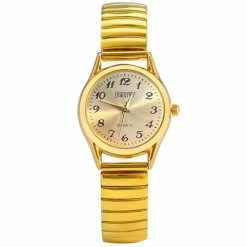 Gloednieuw ⌛ Fako® - Horloge - Rekband - Featurely - Ø 29mm - Goudkleurig 😍