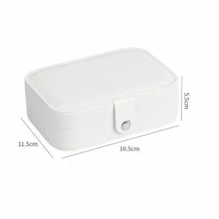 Kopen 👏 Merkloos Luxe Sieradendoos Rechthoek Rose Met Spiegel/ Premium Jewelry Box / Juwelendoos / Sieraden Kistje / Kettingen, Oorbellen, Ringen, Horloge / Geschenk / Cadeautje Voor Haar/ Sieradendoosje 😍 -Sieraden-horloges Winkel 550x550 1165