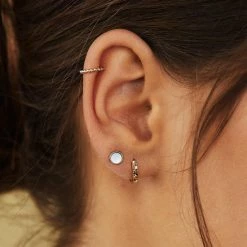 Beste deal 🎉 Isabel Bernard 14 Karaat Gouden Rivoli Laure Oorringen - Goud ⌛ -Sieraden-horloges Winkel 550x550 1169