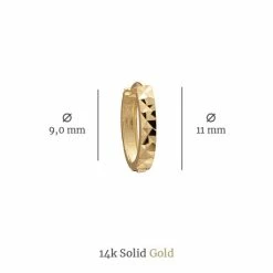 Beste deal 🎉 Isabel Bernard 14 Karaat Gouden Rivoli Laure Oorringen - Goud ⌛ -Sieraden-horloges Winkel 550x550 1175