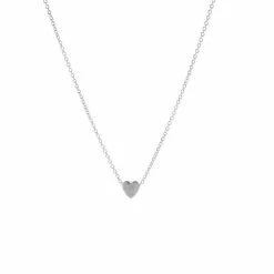 Goedkoopste 🧨 Joboly Hart Love Liefde Hartjes Ketting - Dames - Dames - Zilverkleurig - 45 Cm 😉