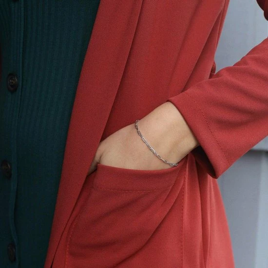 Flash-uitverkoop π₯° Lucardi - Dames Armband Closed Forever 3mm - Echt Zilver - Armband - Cadeau - 18 Cm - Zilverkleurig π 4 Flash-uitverkoop π₯° Lucardi - Dames Armband Closed Forever 3mm - Echt Zilver - Armband - Cadeau - 18 Cm - Zilverkleurig π - Afbeelding 2