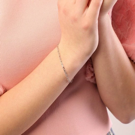 Flash-uitverkoop π₯° Lucardi - Dames Armband Closed Forever 3mm - Echt Zilver - Armband - Cadeau - 18 Cm - Zilverkleurig π 8 Flash-uitverkoop π₯° Lucardi - Dames Armband Closed Forever 3mm - Echt Zilver - Armband - Cadeau - 18 Cm - Zilverkleurig π - Afbeelding 6