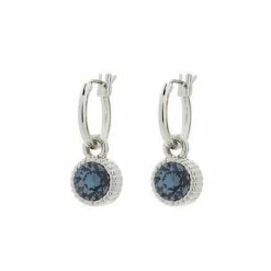 Begroting 🤩 BIBA 8922 Oorhangers Zilver Denim Blue 🤩