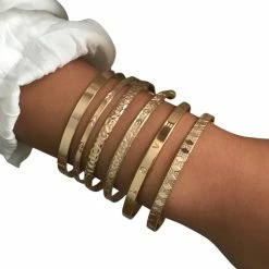 Top 10 🥰 Joboly Hippe Armbanden Set - Goudkleurig - Dames ✨