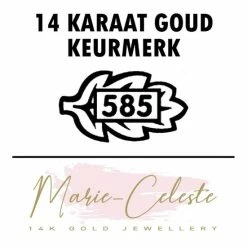 Uitgang 💯 Marie-Celeste Zirkonia Hangers Dames Oorringen 11 Mm - Goud 😉 -Sieraden-horloges Winkel 550x550 175