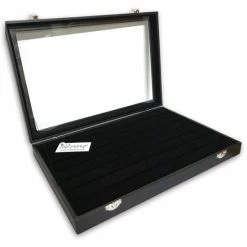 Coupon ⌛ Ilenne Ilènne - Ringendoos - Zwart -35x24x4,5 Cm - Met Deksel ✔️ -Sieraden-horloges Winkel 550x550 182