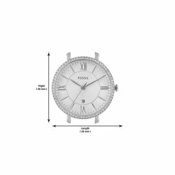 Top 10 🎉 Fossil Jacqueline ES3545 Dameshorloge 36 Mm - Zilverkleurig 🔔 -Sieraden-horloges Winkel 550x550 202