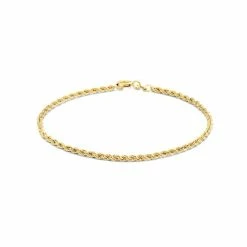 Begroting 🎁 Marie-Celeste Armband Koord 2,0 Mm - Goud 🥰