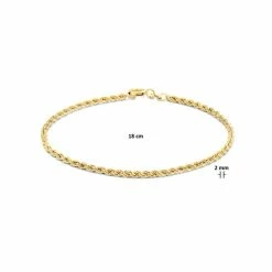 Begroting 🎁 Marie-Celeste Armband Koord 2,0 Mm - Goud 🥰 -Sieraden-horloges Winkel 550x550 225