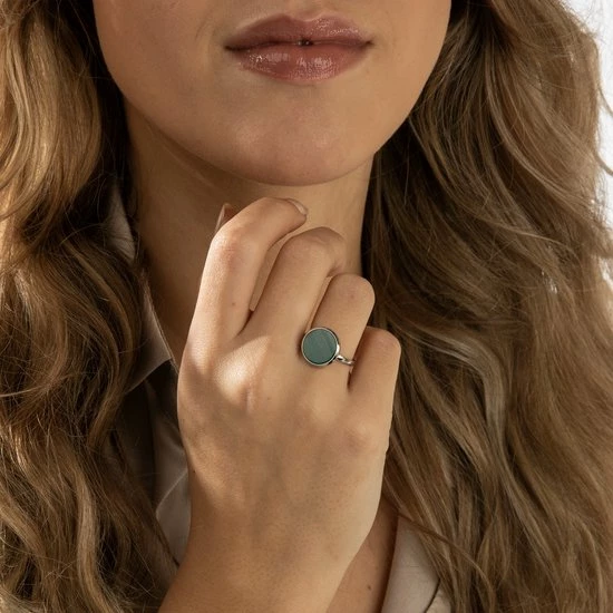 Beste Pirce ๐ My Bendel - Ring Zilver - Met Groene Malachiet Steen - My Bendel - De Aderen In Deze Groene Stenen Ring Geven De Ring Een Levendige En Warme Uitstraling - Met Luxe Cadeauverpakking ๐งจ 4 Beste Pirce ๐ My Bendel - Ring Zilver - Met Groene Malachiet Steen - My Bendel - De Aderen In Deze Groene Stenen Ring Geven De Ring Een Levendige En Warme Uitstraling - Met Luxe Cadeauverpakking ๐งจ - Afbeelding 2