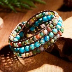 Beste Verkoop 👏 Sorprese Wikkelarmband Dames Armband -19,5 Cm 💯 -Sieraden-horloges Winkel 550x550 275