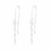 Groothandel 👍 Zilver Twisted Oorhangers | Twist Earrings | Oorbellen Dames Zilver | Zilverana | Sterling 925 Silver 💯