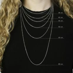 Aanbiedingen 😍 Lucardi - Dames Ketting Schakel - Echt Zilver - Ketting - Cadeau - 45 Cm - 🛒 18 Aanbiedingen 😍 Lucardi - Dames Ketting Schakel - Echt Zilver - Ketting - Cadeau - 45 Cm - 🛒 -Sieraden-horloges Winkel 550x550 328