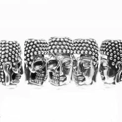 Korting 🔥 Behave Paracord Armband Met 925 Zilveren 3D Skull / Buddha Bedel (Spacer) Van 12 Gram Zilver, Stainless Steel (RVS) Slot Verstelbaar In 3 Maten . 🥰 -Sieraden-horloges Winkel 550x550 382