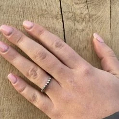 Korting 😉 Despora Anxiety Ring - Stress Ring - Fidget Ring - Anxiety Ring For Finger - Draaibare Ring Dames - Spinning Ring - Spinner Ring - RVS - (17.25 Mm / Maat 54) 🥰 -Sieraden-horloges Winkel 550x550 40