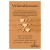 Beste deal 🎉 Bixorp Friends BFF Ketting Voor 3 Met Goudkleurige Hartjes Aan Goudkleurig Metalen Koord - Vriendschapsketting Meisjes - Best Friends Vriendschap Cadeau Voor Drie 😍 -Sieraden-horloges Winkel 550x550 429