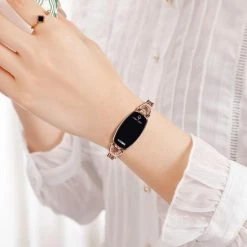 Groothandel 😉 WiseGoods WSS698 Luxe Dames Horloge Met Touch - Vrouwenhorloge - Smartwatch - Fashion - Rose Gold & Kristal - Waterdicht - RVS ✨ -Sieraden-horloges Winkel 550x550 435