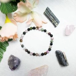 Beste Pirce 🛒 Spiru Edelstenen Armband Toermalijn Mix (6 Mm) ⌛ -Sieraden-horloges Winkel 550x550 470