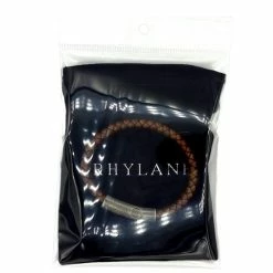 Hete verkoop 🔔 Rhylane – Rough & Rucket - Armband Bruin Leder & Gepatineerd Staal – Maat M/L (20.5 Cm) 👏 -Sieraden-horloges Winkel 550x550 474