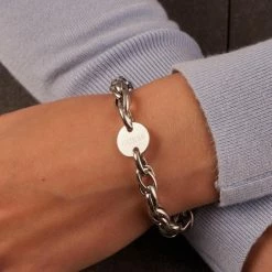 Kopen 💯 Guess Jewellery Bracelet UBB29032-S - 18,41 Cm - Zilverkleurig 🔔 -Sieraden-horloges Winkel 550x550 573
