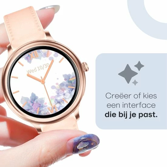 Gloednieuw ๐ OMG OH MY GADGETS O.M.G Elegante Smartwatch Dames Rosé Goud Inclusief Extra Roze Horlogeband - Smartwatch - Smartwatch Android/IOS - Activity Tracker - Horloges Voor Vrouwen - Horloge - Stappenteller - Bloeddrukmeter - Hartslagmeter - Black Friday 2022 ๐ฏ 9 Gloednieuw ๐ OMG OH MY GADGETS O.M.G Elegante Smartwatch Dames Rosé Goud Inclusief Extra Roze Horlogeband - Smartwatch - Smartwatch Android/IOS - Activity Tracker - Horloges Voor Vrouwen - Horloge - Stappenteller - Bloeddrukmeter - Hartslagmeter - Black Friday 2022 ๐ฏ - Afbeelding 7