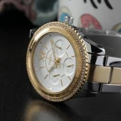Beste recensies van 🎉 Fossil Stella Sport ES5107 Dameshorloge 37 Mm - Goudkleurig 🔥 -Sieraden-horloges Winkel 550x550 598