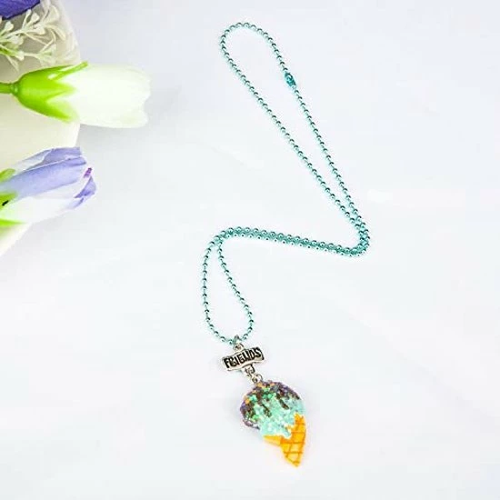 Flash-uitverkoop ๐ Bixorp Friends BFF Ketting Voor 2 Met Ijsjes Roze & Blauw - Gekleurd Koord Vriendschapsketting - Twee Helften Best Friends - Voor Meisjes - Best Friends Ketting Vriendschap Cadeau Voor Twee ๐ 6 Flash-uitverkoop ๐ Bixorp Friends BFF Ketting Voor 2 Met Ijsjes Roze & Blauw - Gekleurd Koord Vriendschapsketting - Twee Helften Best Friends - Voor Meisjes - Best Friends Ketting Vriendschap Cadeau Voor Twee ๐ - Afbeelding 4