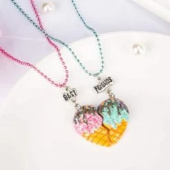Flash-uitverkoop ๐ Bixorp Friends BFF Ketting Voor 2 Met Ijsjes Roze & Blauw - Gekleurd Koord Vriendschapsketting - Twee Helften Best Friends - Voor Meisjes - Best Friends Ketting Vriendschap Cadeau Voor Twee ๐ 15 Flash-uitverkoop ๐ Bixorp Friends BFF Ketting Voor 2 Met Ijsjes Roze & Blauw - Gekleurd Koord Vriendschapsketting - Twee Helften Best Friends - Voor Meisjes - Best Friends Ketting Vriendschap Cadeau Voor Twee ๐ -Sieraden-horloges Winkel 550x550 608